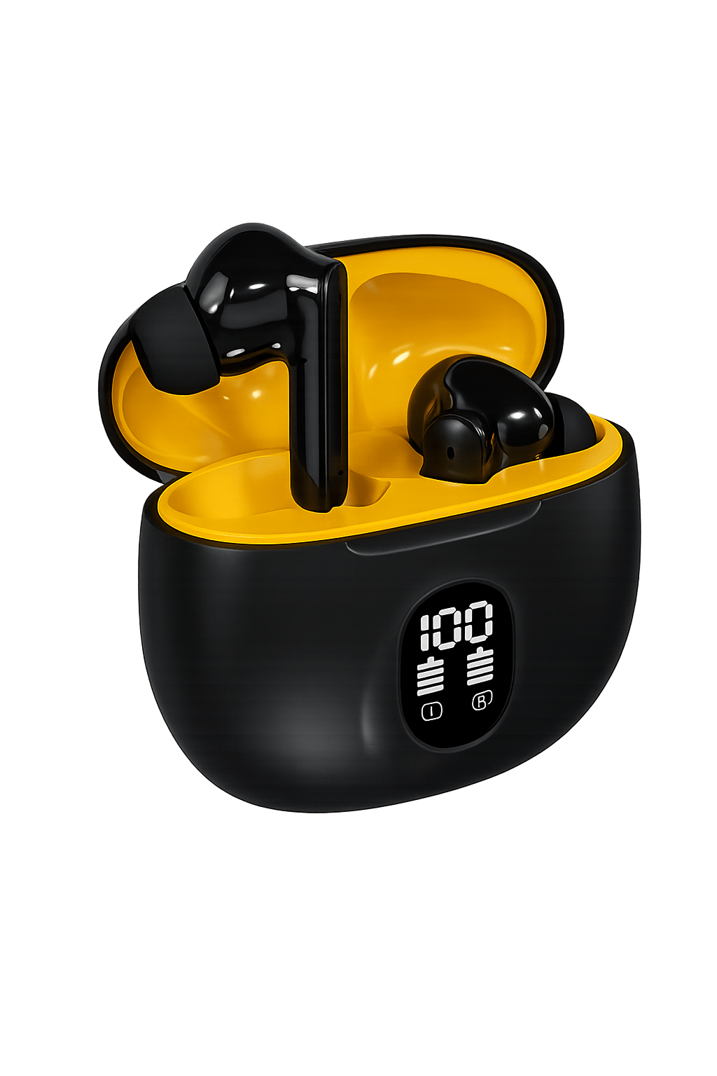 ZENTRIX 895B Pro Wireless Bluetooth Earbuds – LED Digital Display, Crystal Clear HD Calls, Type-C Fast Charging & Deep Bass Earbuds - Zentrix