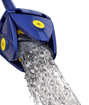 360° Rotating Self-Wringing Flat Mop with Built-in Squeeze System | Hands-Free Adjustable Floor Cleaning Mop for Home & Office - Zentrix