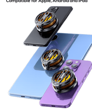 MEMO CX07 Pro Mobile Cooling Fan 25W – Magnetic Semiconductor Phone Cooler for Gaming | Compatible with iPhone & Android - Zentrix