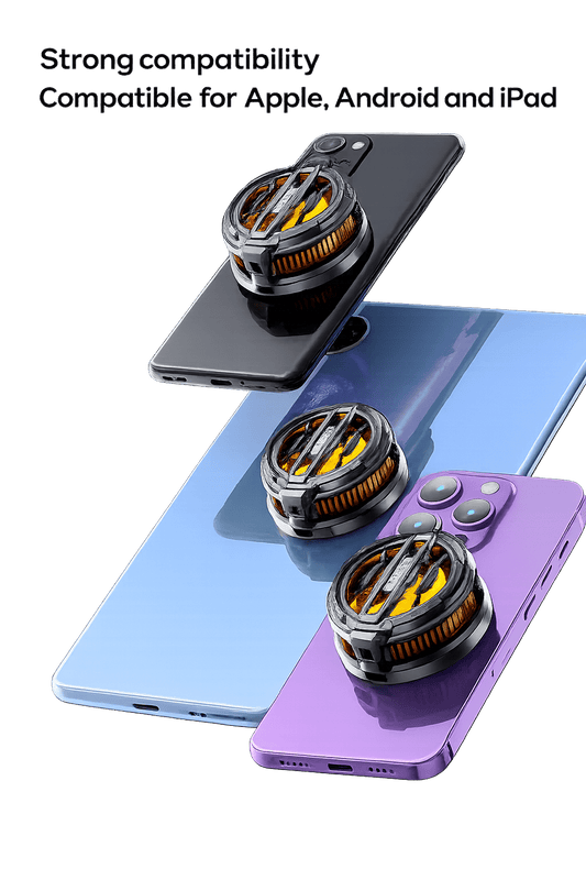MEMO CX07 Pro Mobile Cooling Fan 25W – Magnetic Semiconductor Phone Cooler for Gaming | Compatible with iPhone & Android - Zentrix
