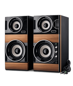 FT-2031 Premium Subwoofer Pair Speakers – Powerful Stereo Bass Speaker System for PC, Laptop, TV & Mobile - Zentrix