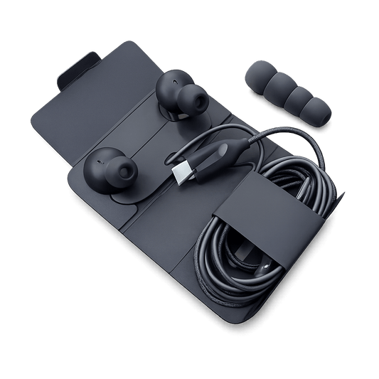 EJK USB-C Handsfree Earphones with Deep Bass & HD Mic – Type-C Wired Earbuds for Samsung, Xiaomi, Google Pixel & Android Phones - Zentrix