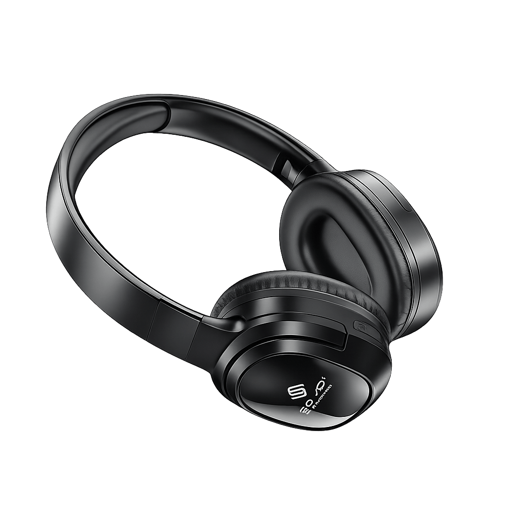 🎧SOVO Crazy-Bass SHP-550 Wireless Bluetooth Headphones – Deep Bass, Hi-Fi Stereo Sound, Long Battery Life & Comfortable Over-Ear Design - Zentrix