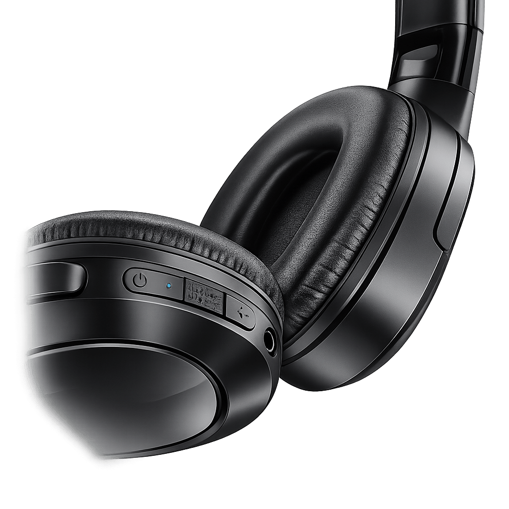 🎧SOVO Crazy-Bass SHP-550 Wireless Bluetooth Headphones – Deep Bass, Hi-Fi Stereo Sound, Long Battery Life & Comfortable Over-Ear Design - Zentrix