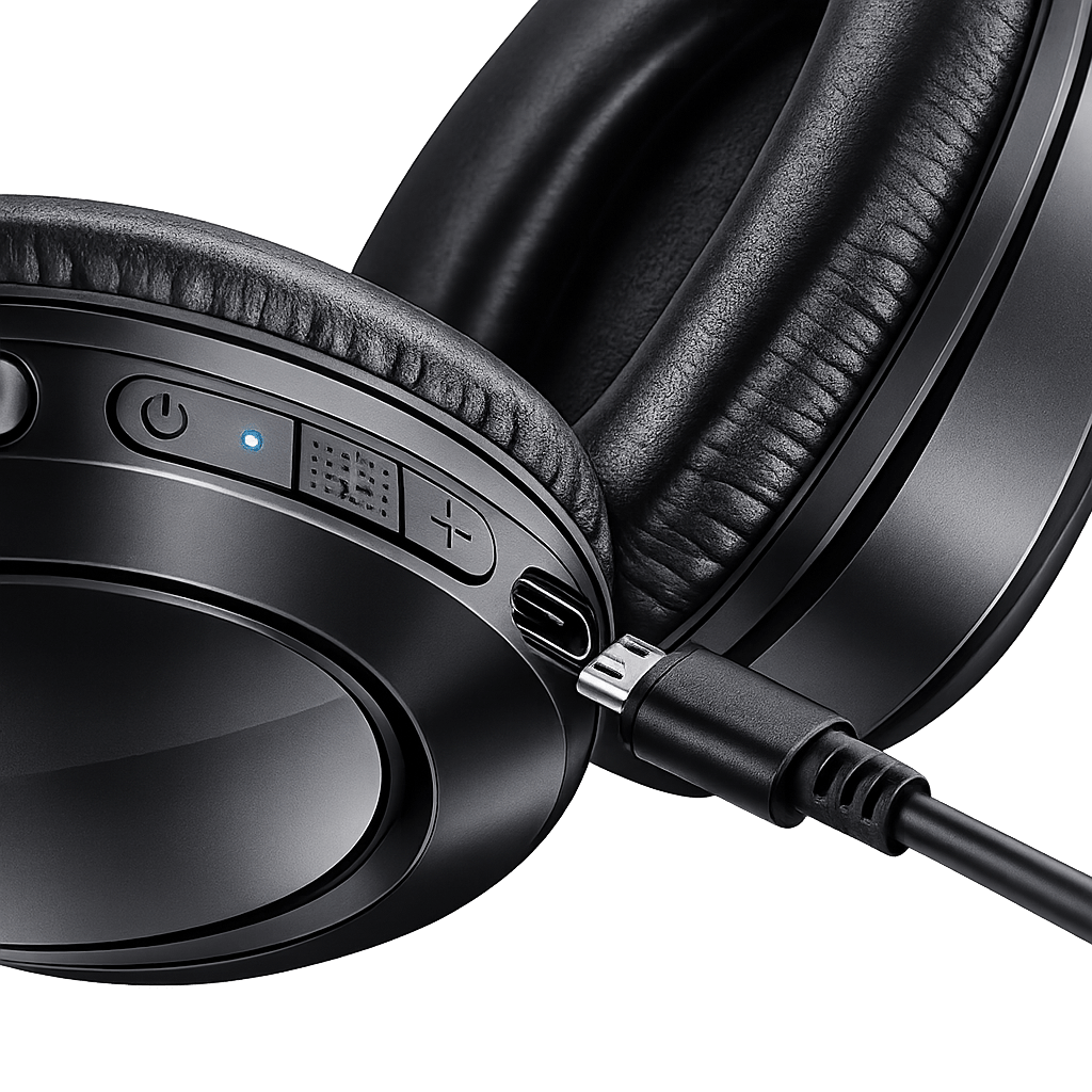 🎧SOVO Crazy-Bass SHP-550 Wireless Bluetooth Headphones – Deep Bass, Hi-Fi Stereo Sound, Long Battery Life & Comfortable Over-Ear Design - Zentrix