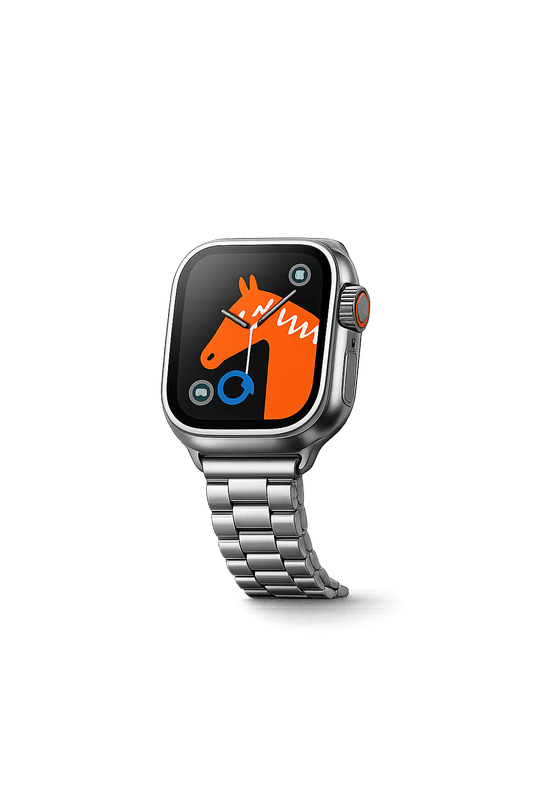 Ultra 2 Smart Watch 2.01" HD Display with 7 Interchangeable Straps & Wireless Charger | Bluetooth Calling Fitness Smartwatch for Android & iPhone - Zentrix