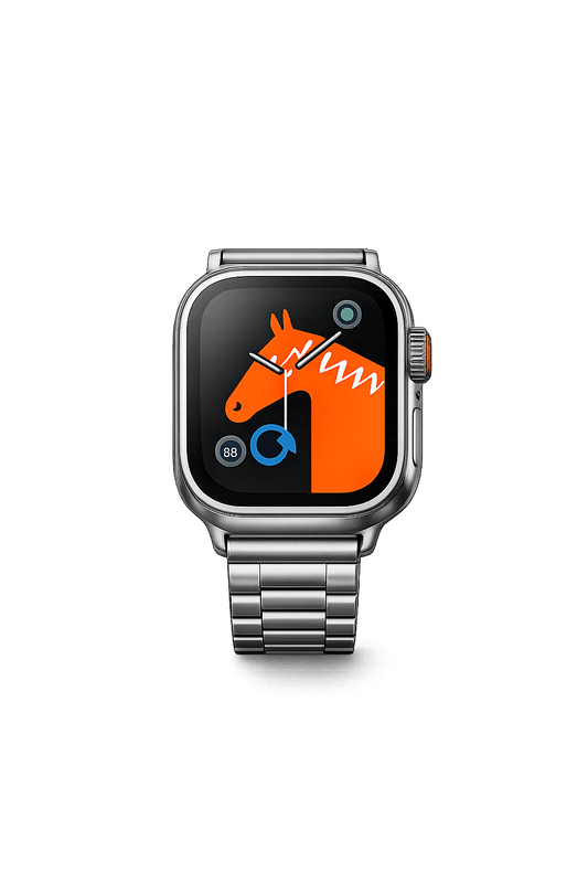 Ultra 2 Smart Watch 2.01" HD Display with 7 Interchangeable Straps & Wireless Charger | Bluetooth Calling Fitness Smartwatch for Android & iPhone - Zentrix