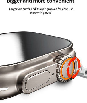 S8 Ultra Bluetooth Smart Watch | HD Full Touch Display, Bluetooth Calling, Fitness Tracker & Health Monitoring Smartwatch for Android & iPhone - Zentrix