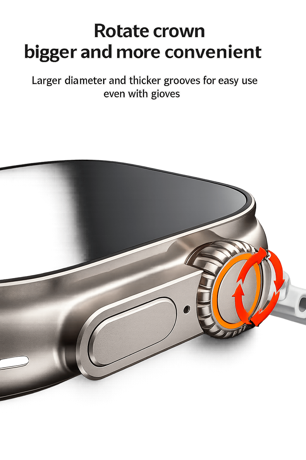 S8 Ultra Bluetooth Smart Watch | HD Full Touch Display, Bluetooth Calling, Fitness Tracker & Health Monitoring Smartwatch for Android & iPhone - Zentrix