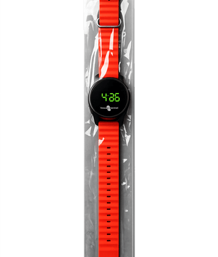 Digital Touch LED Smart Watch for Men & Women | Stylish Full Touch Display Rechargeable Casual Wrist Watch with Silicone Strap - Zentrix