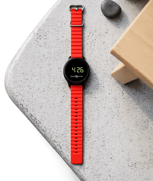 Digital Touch LED Smart Watch for Men & Women | Stylish Full Touch Display Rechargeable Casual Wrist Watch with Silicone Strap - Zentrix