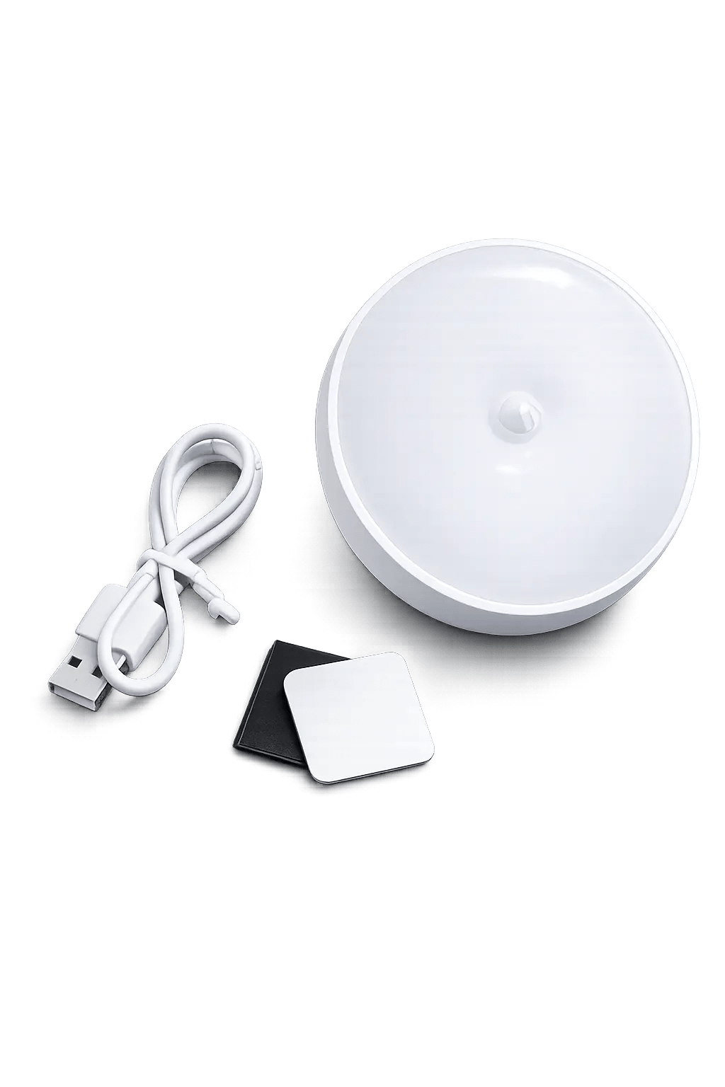 Intelligent Motion Sensor Night Light – Rechargeable Wireless LED Induction Lamp for Bedroom, Hallway, Stairs & Closet - Zentrix