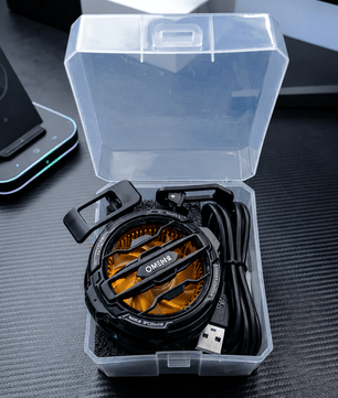 MEMO CX07 Pro Mobile Cooling Fan 25W – Magnetic Semiconductor Phone Cooler for Gaming | Compatible with iPhone & Android - Zentrix