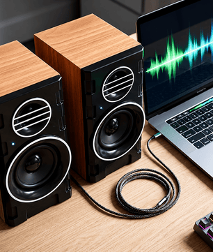 FT-2031 Premium Subwoofer Pair Speakers – Powerful Stereo Bass Speaker System for PC, Laptop, TV & Mobile - Zentrix