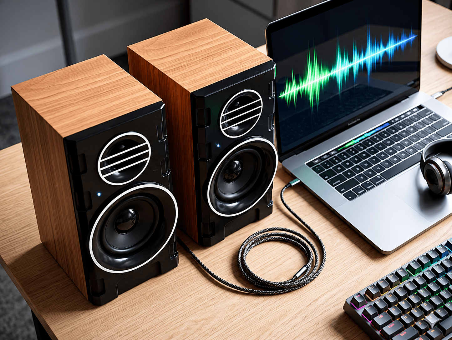 FT-2031 Premium Subwoofer Pair Speakers – Powerful Stereo Bass Speaker System for PC, Laptop, TV & Mobile - Zentrix