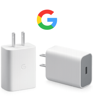 Google 30W USB-C Fast Charger Adapter | Power Delivery 3.0 & PPS Fast Charging | USB-C Wall Charger (Without Cable) - Zentrix