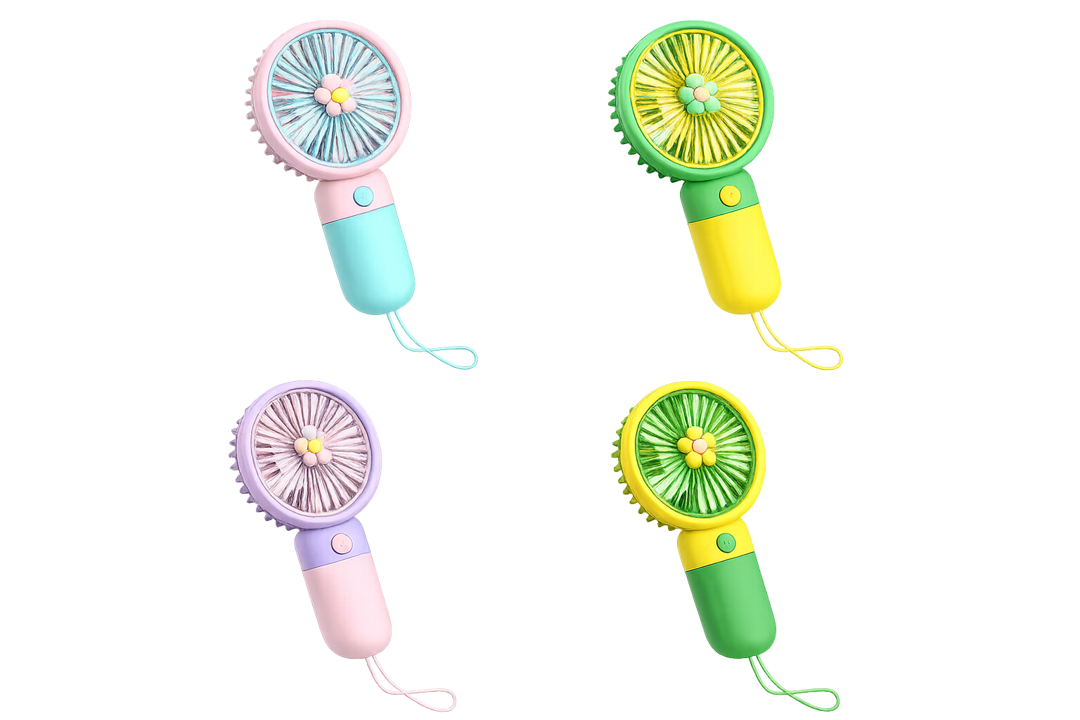 Fresh Breeze Moe Rechargeable Handheld Fan | Portable USB Mini Cooling Fan | Quiet Personal Desk & Travel Fan - Zentrix