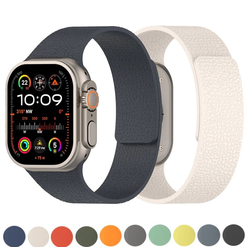 Magnetic Silicone Band for Apple Watch