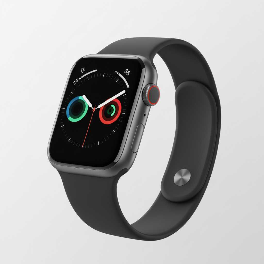 Apple Watch Series 6 (GPS) 40mm / 44mm – Premium Aluminum Case with Sport Band | Original Smart Watch for iOS